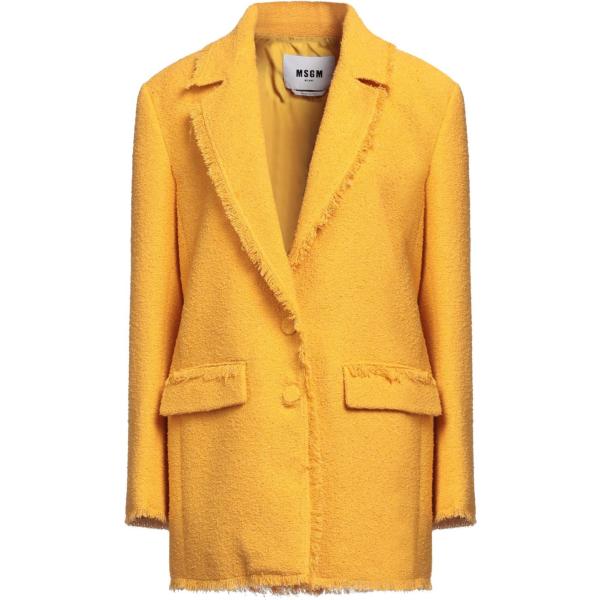 blazer Msgm marrone tinta unita