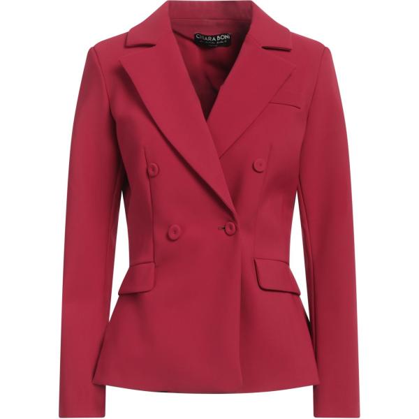 blazer Chiara Boni La Petite Robe rosso tinta unita