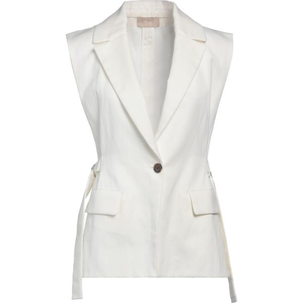 blazer Drumohr bianco tinta unita