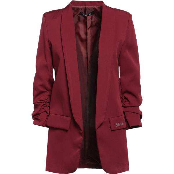 blazer Odi Et Amo rosso tinta unita