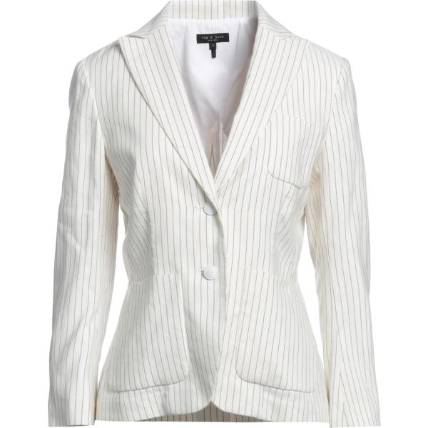 blazer Rag & Bone bianco a righe
