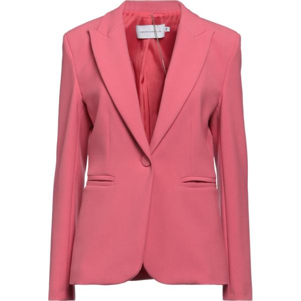 blazer Simona Corsellini rosa tinta unita