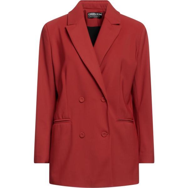blazer Chiara Boni La Petite Robe rosso tinta unita
