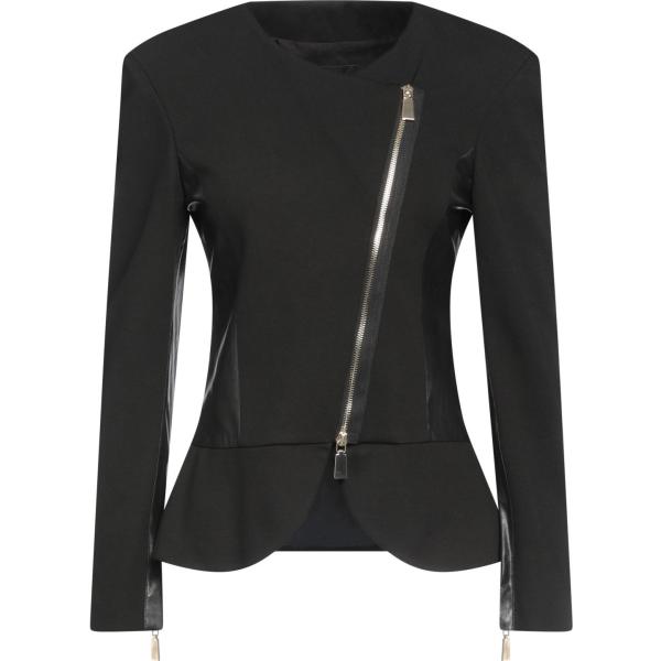 blazer Annarita N nero tinta unita