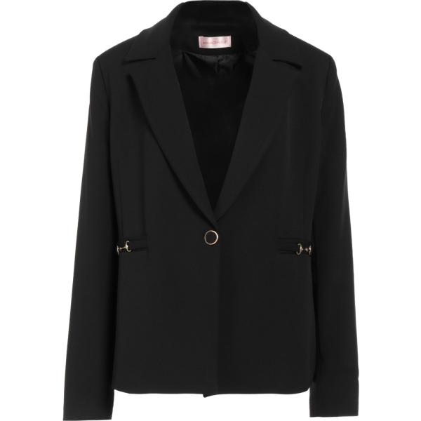 blazer Animagemella nero tinta unita