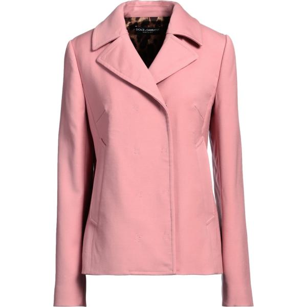cappotti Dolce&Gabbana rosa tinta unita