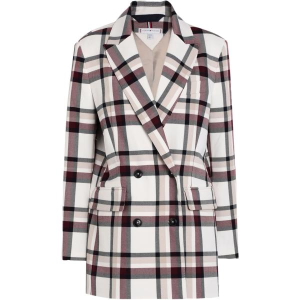 blazer Tommy Hilfiger multicolore a quadri