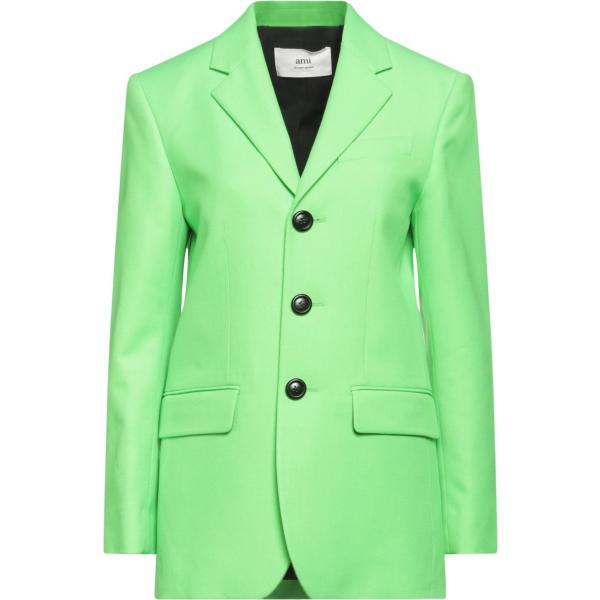 blazer Ami Alexandre Mattiussi verde tinta unita