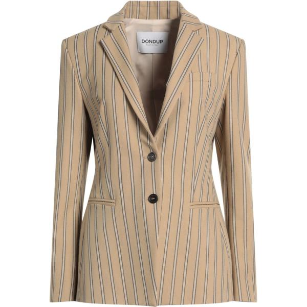 blazer Dondup verde a righe