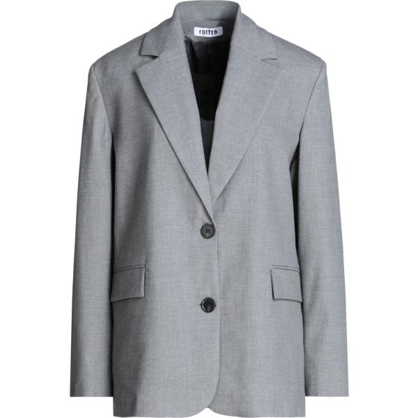blazer Edited grigio tinta unita