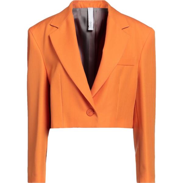 blazer Hevò arancione tinta unita