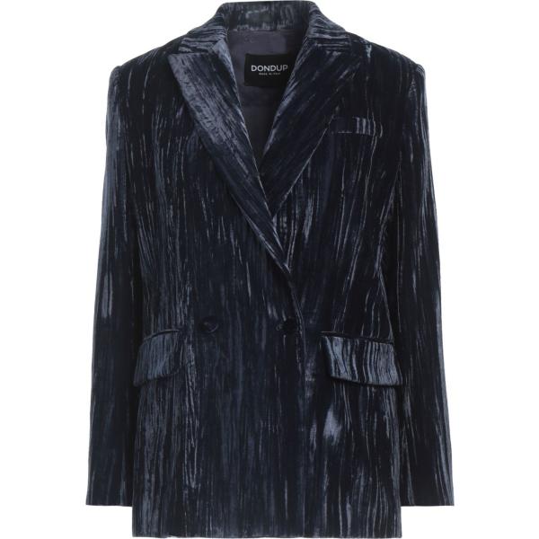 blazer Dondup blu tinta unita