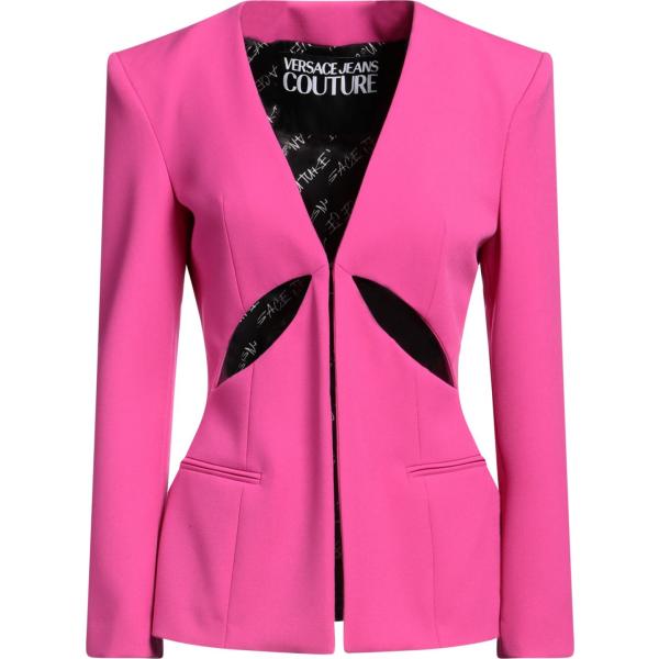 blazer Versace Jeans Couture rosa tinta unita