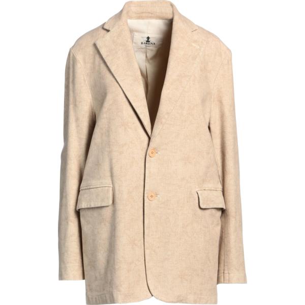 blazer Barena marrone tinta unita