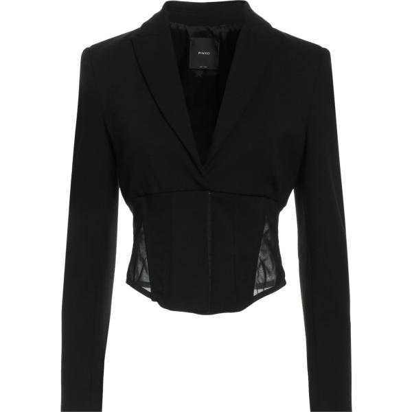 blazer Pinko nero tinta unita