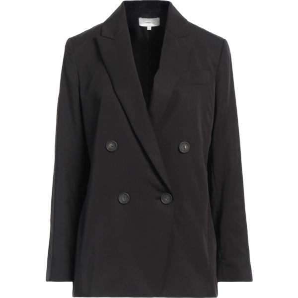 blazer Vince. nero tinta unita