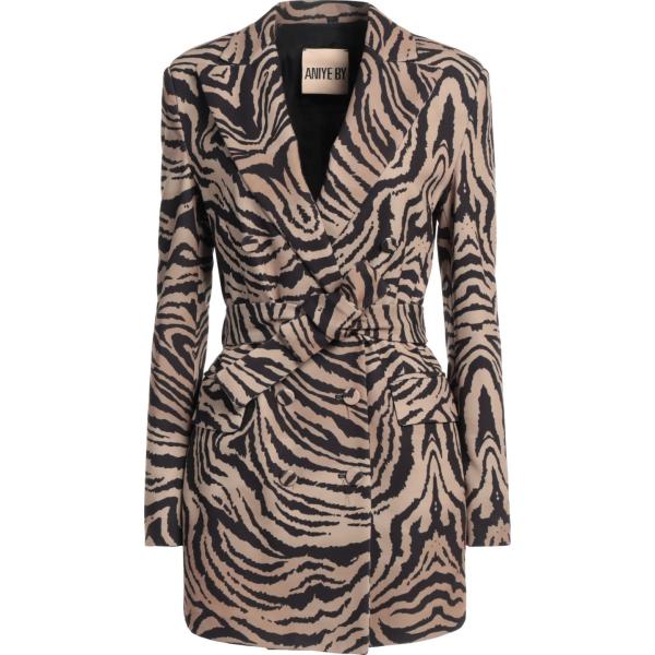 blazer Aniye By marrone animalier