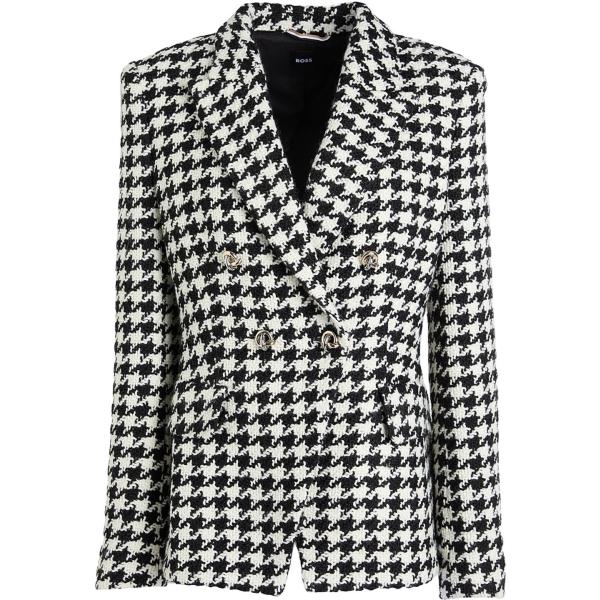 blazer Boss nero pied de poule