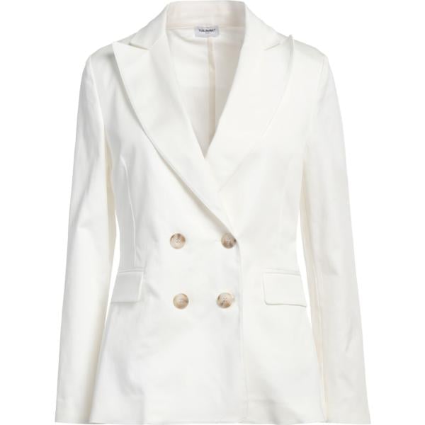 blazer Rue Du Bac bianco tinta unita