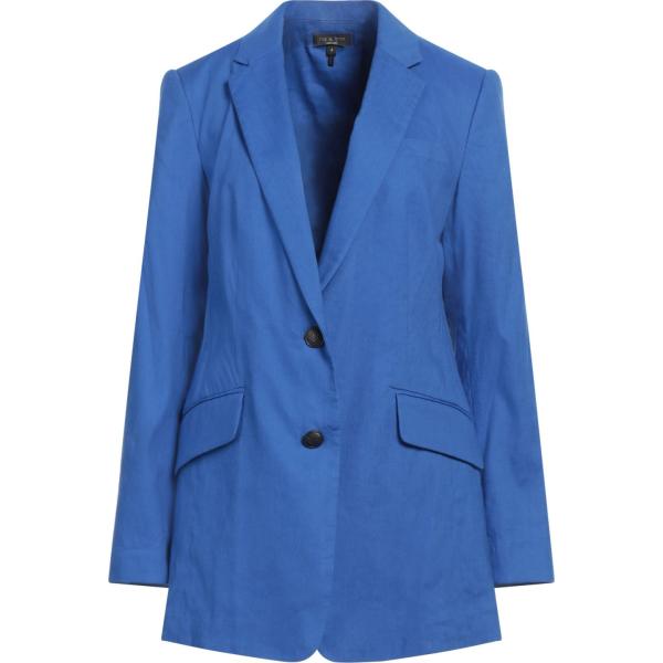 blazer Rag & Bone blu tinta unita