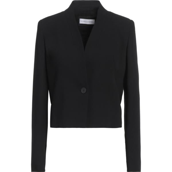 blazer Caractère nero tinta unita
