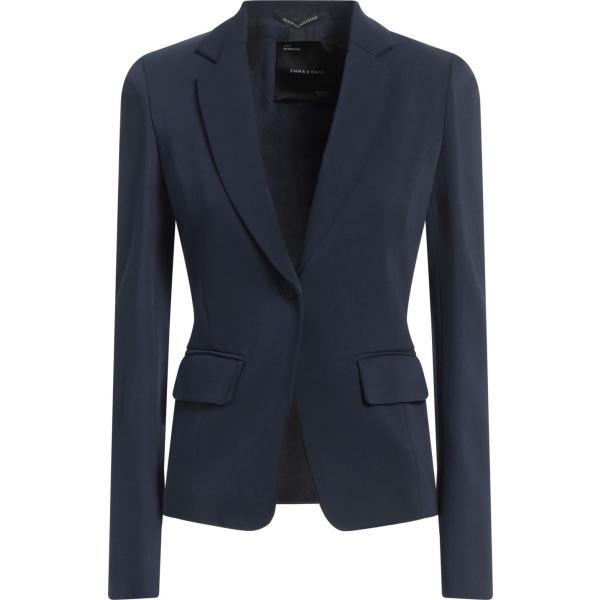 blazer Emma & Gaia blu tinta unita