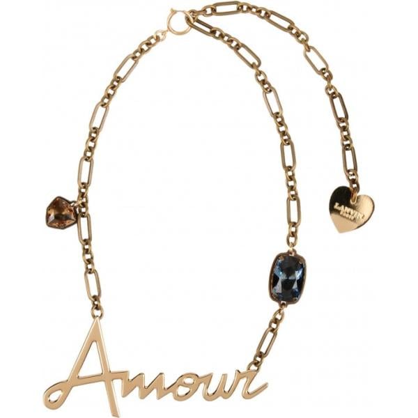 Collana a pois girocollo con gancetto Lanvin a pois