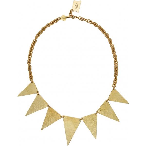 Collana stretto in ottone Hiro + Wolf