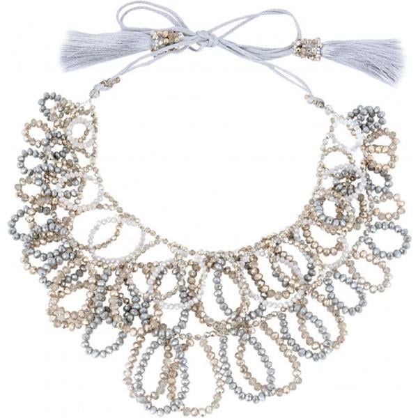 Collana con perline e nappine Nightmarket.it