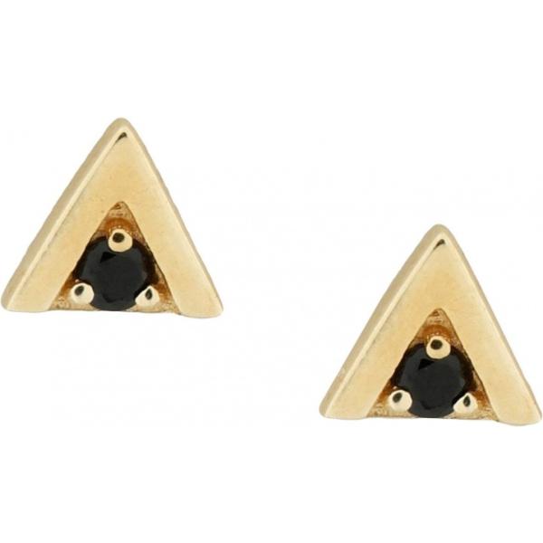 Orecchini con farfallina argento e oro Zoe & Morgan