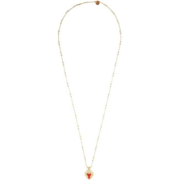 Collana in ottone oro Camille Enrico giallo