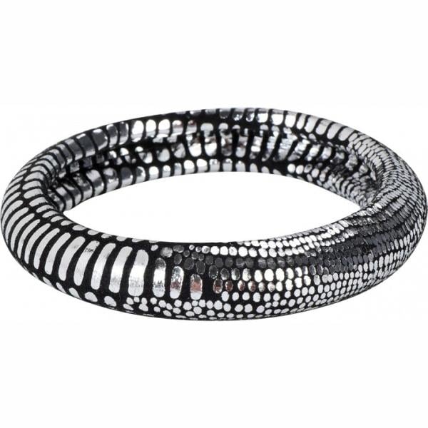Bracciale effetto laminato in pelle JOLIE by EDWARD SPIERS