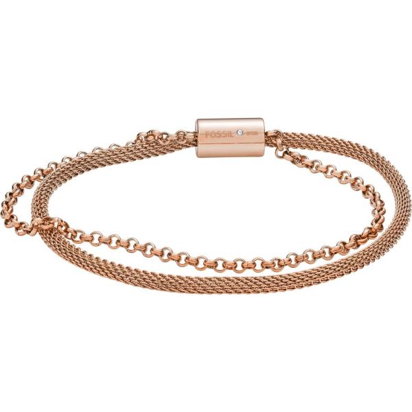 braccialetti Fossil marrone