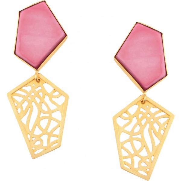 orecchini Jude Benhalim rosa