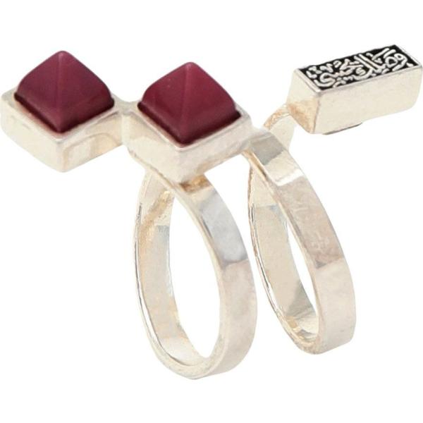 Anello argento Jude Benhalim viola