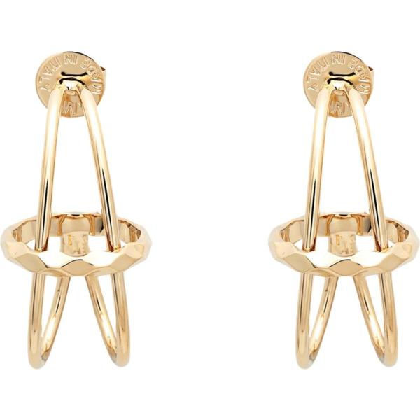 Orecchini con farfallina in ottone oro Giuliana Mancinelli Bonafacc...