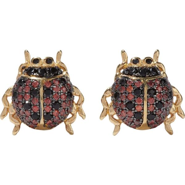 Orecchini con strass e farfallina nero Noir Jewelry