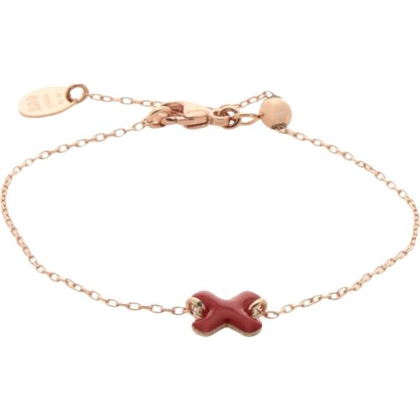 Bracciale argento Maman Et Sophie rosso