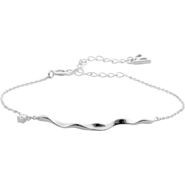 Bracciale con gancio maglia argento P D Paola