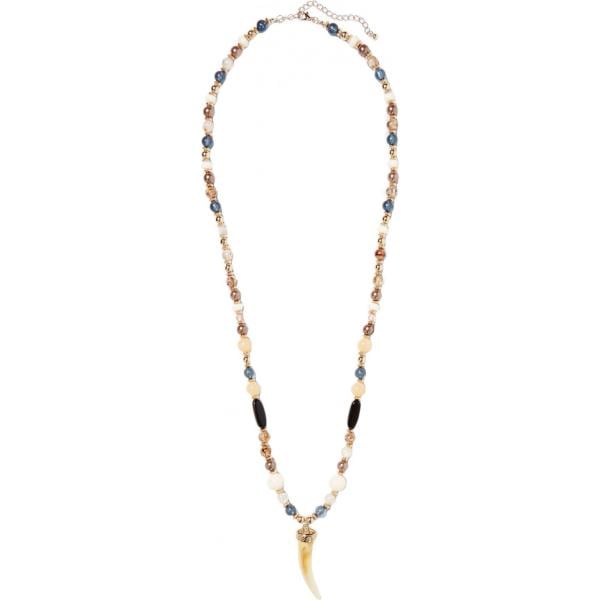 Collana contrasto con gancio maglia Kenneth Jay Lane