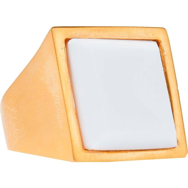 anelli Kenneth Jay Lane bianco