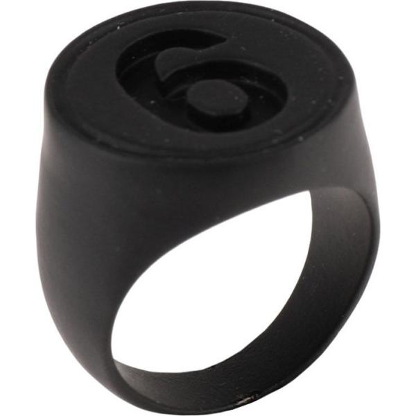 anelli Mm6 Maison Margiela nero
