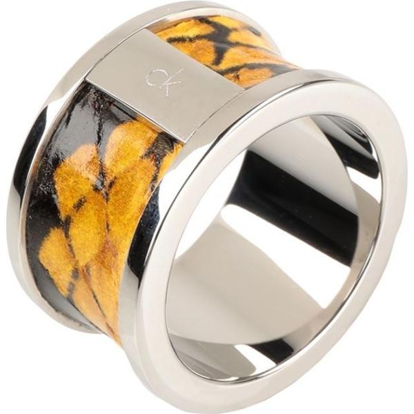 anelli Calvin Klein grigio animalier