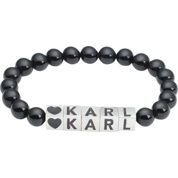 braccialetti Karl Lagerfeld nero