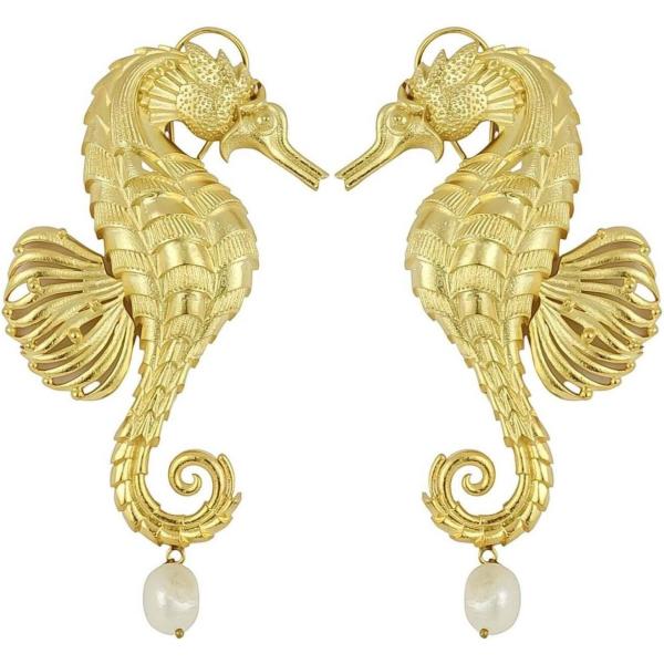orecchini Bombay Sunset marrone