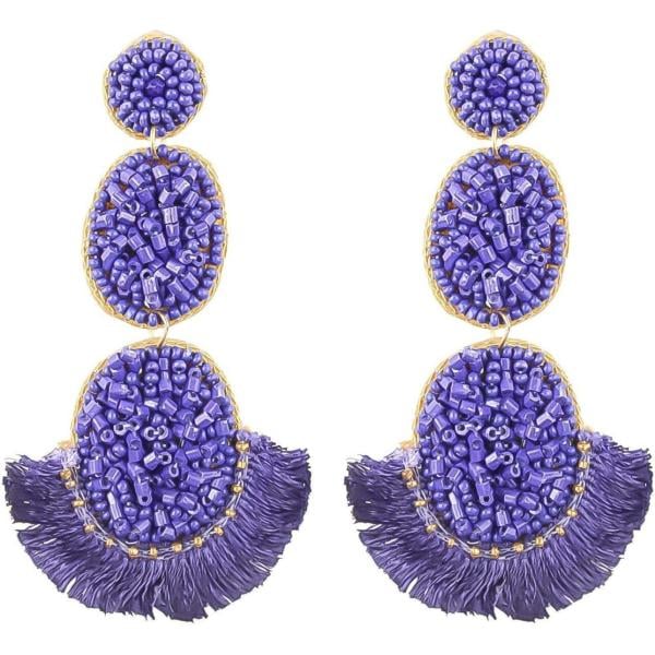 orecchini Bombay Sunset blu