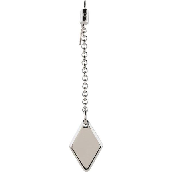 orecchini Mm6 Maison Margiela grigio