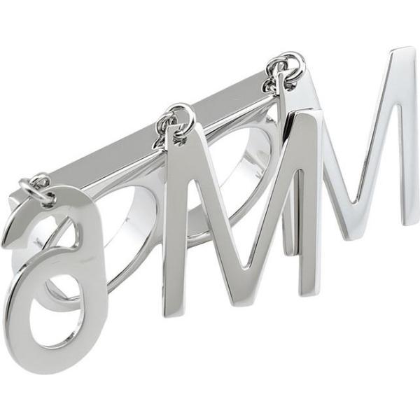 anelli Mm6 Maison Margiela grigio