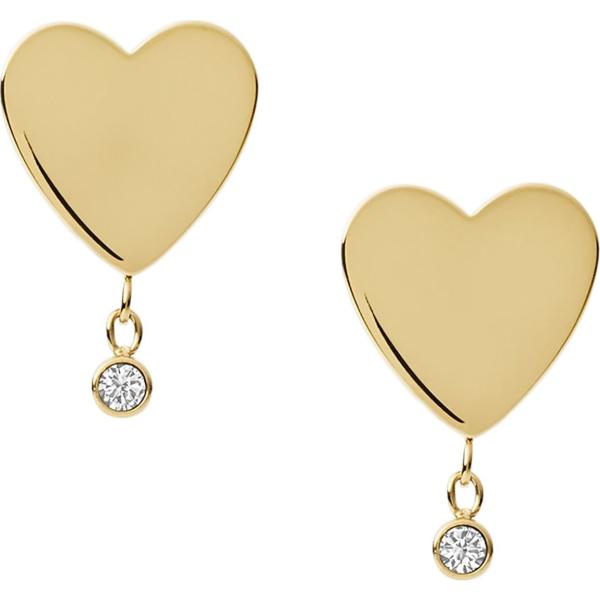orecchini Fossil marrone