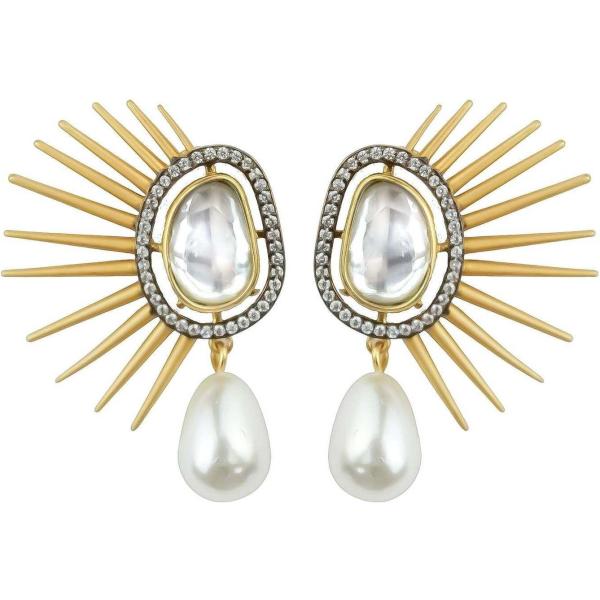 orecchini Bombay Sunset bianco